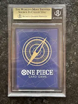 Monkey.D.Luffy (Alternate Art) P-001 One Piece Promotion Cards Foil BGS 9.5 - Image 2