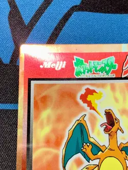 Charizard Red Metal Holo Pokemon Get Card Meiji Nintendo Japanese #2152 - Image 3