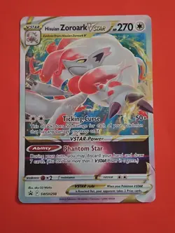 Pokemon TCG - Zoroark Full Art VSTAR SWSH298 JUMBO Black Star Promo Card - 2022 - Image 1