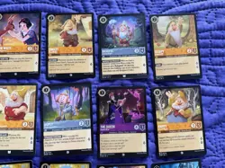 Disney Lorcana Theme Lot Snow White And The Seven Dwarves Queen Lot of 17 Cards - Image 3