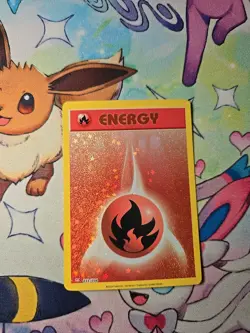 Basic Fire Energy 033/034 Trading Card Game Classic Holo - Image 1
