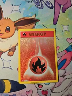Basic Fire Energy 033/034 Trading Card Game Classic Holo - Image 2