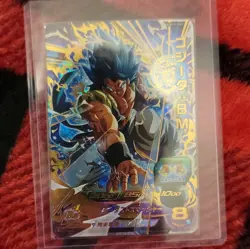 Bandai Dragon Ball Super Dragon Ball Heroes Gogeta BM11-061 Berserker Foil Card - Image 1