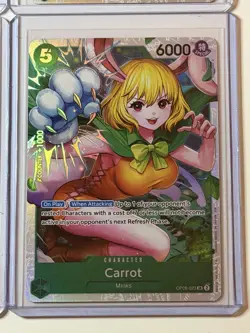 Carrot OP08-023 The Best Vol. 2 Premium Booster Play Set 4 Card Lot - Image 5