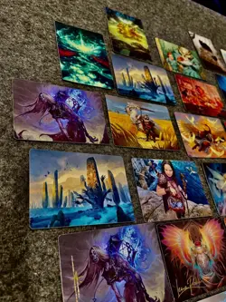 MTG Foundations Lot of 48 ART SERIES Cards -Some Gold Signatures - Image 2