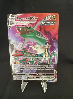 Rayquaza VMAX TG20/TG30 SWSH12 Silver Tempest Card NM - Image 1