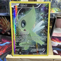Pokemon TCG Celebi XY111 XY Holo Promo Basic 70 HP Card 2016 Mitsuhiro Arita - Image 1