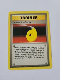 Pokemon Devolution Spray Trainer Card 072/102 Regular Rare TCG LP Condition - Image 1