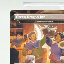 MTG Card Green Dragon Inn Borderless Box Topper Homeward Path 365 NM - Image 2