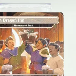 MTG Card Green Dragon Inn Borderless Box Topper Homeward Path 365 NM - Image 3