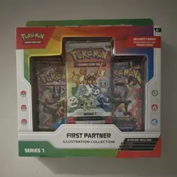 Pokemon TCG First Partner Illustration Collection Series 1 Promo Cards - Image 1