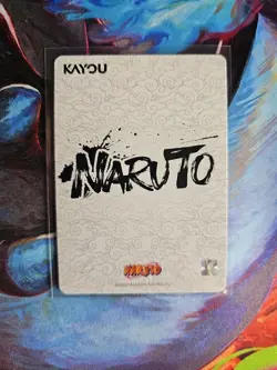 Sasuke Uchiha NRSA01-PU-005L4 Stamped Naruto Kayou Card Heavens Scroll (NM) - Image 2