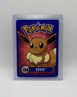 Eevee #133 - Official Nintendo Pokemon Promo Card 1998 Blue Border Vintage NM LP - Image 1