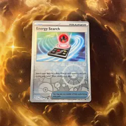 Energy Search - Reverse Holo - Scarlet Violet Base Set Pokemon TCG Card - Image 1