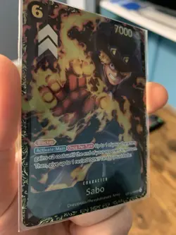 Sabo (Store Treasure Cup 2025) OP13-120 One Piece Promotion Cards Foil - Image 3