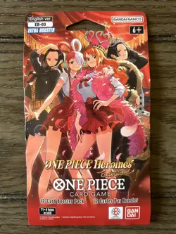 Bandai One Piece Card Game EB-03 Heroines Sleeved Booster Pack Lot of 10 Sealed! - Image 2