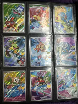Pokemon First Partner Illustration 30th Collection Complete Promo Set 9 Cards🔥 - Image 2