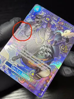One Piece TCG - Gecko Moria (SP) - Two Legends (OP08) [Damaged Card see photos] - Image 2