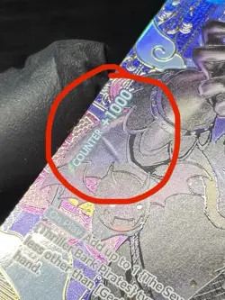 One Piece TCG - Gecko Moria (SP) - Two Legends (OP08) [Damaged Card see photos] - Image 3