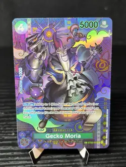 One Piece TCG - Gecko Moria (SP) - Two Legends (OP08) [Damaged Card see photos] - Image 5