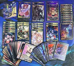 GamerSupps VCard Divine Chaos 1st Edition Holo & Non-Holo Lot (68 Cards Total) - Image 1