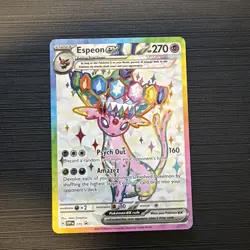 🔥 Pokemon TCG Espeon EX Prismatic Evolutions Card Promo 175 NM 🔥 - Image 1