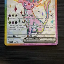 🔥 Pokemon TCG Espeon EX Prismatic Evolutions Card Promo 175 NM 🔥 - Image 3