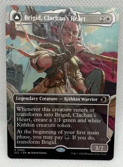 Brigid Clachans Heart Borderless 285 Lorwyn Eclipsed REGULAR R NM MTG Card - Image 1