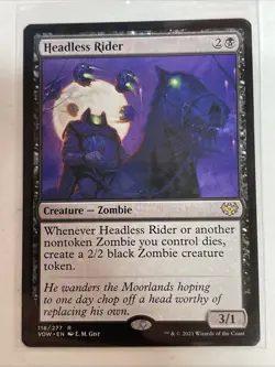 Headless Rider Innistrad: Crimson Vow #118 Rare - Image 1