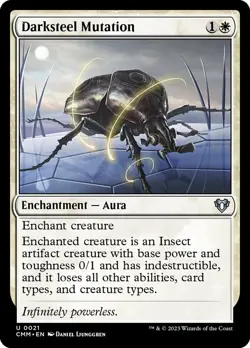 MTG Darksteel Mutation ** Commander Masters ** English - Image 1