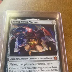 Krang, Utrom Warlord Mythic MTG Ninja Turtles M0175 Nm - Image 2