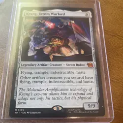 Krang, Utrom Warlord Mythic MTG Ninja Turtles M0175 Nm - Image 3