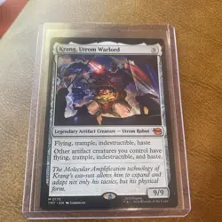 Krang, Utrom Warlord Mythic MTG Ninja Turtles M0175 Nm - Image 4