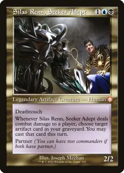 MTG Silas Renn, Seeker Adept ** The Brothers' War Commander ** English - Image 1