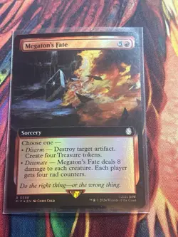 MTG Megaton's Fate Extended Art Foil ** Fallout ** English - Image 3