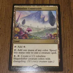 Abundant Countryside Commander: Lorwyn Eclipsed Regular - Image 1