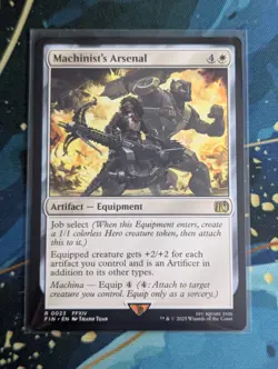 MTG Machinist's Arsenal - NM - FIN Final Fantasy - Image 1