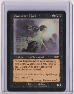 Magic: The Gathering Graveborn Muse Legions Non Foil Rare - Image 1