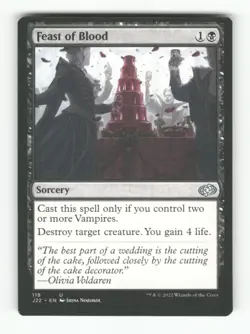 Feast of Blood U Jumpstart 2022 118 NM Normal Magic: The Gathering - Image 1