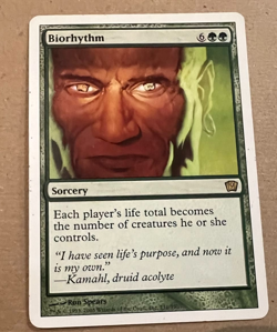 Biorhythm - 9th Edition - MTG - Magic the Gathering - Image 2