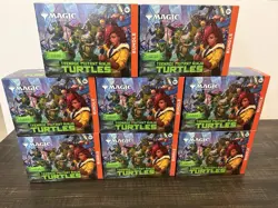 MTG Magic TMNT Teenage Mutant Ninja Turtles BUNDLE SEALED LOT OF 8 - Image 1