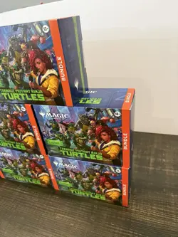 MTG Magic TMNT Teenage Mutant Ninja Turtles BUNDLE SEALED LOT OF 8 - Image 4
