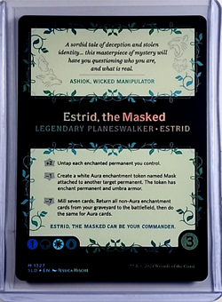 2024 MTG Magic the Gathering SLD Secret Lair Poster Foil #1327 Estrid the Masked - Image 2