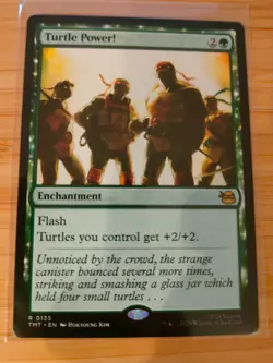MTG Turtle Power! 0135 Teenage Mutant Ninja Turtles M/NM - Image 1