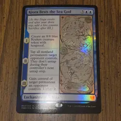 Kiora Bests the Sea God Theros Beyond Death Foil - Image 1