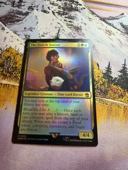 The Fourth Doctor 0002 (Foil) - MTG Doctor Who - NM PACK FRESH - Image 1