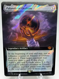 Palantir of Orthanc SURGE FOIL Lord of the Rings MTG NM 0792 - Image 1