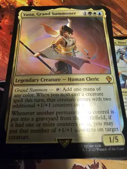 Tidus, Yuna's Guardian Magic Gathering X Final Fantasy Commander PreCon Sleeved - Image 3