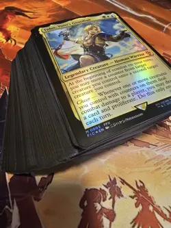 Tidus, Yuna's Guardian Magic Gathering X Final Fantasy Commander PreCon Sleeved - Image 5