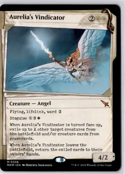 Aurelia's Vindicator (Showcase) Murders at Karlov Manor Regular NM Mythic 0336 - Image 1